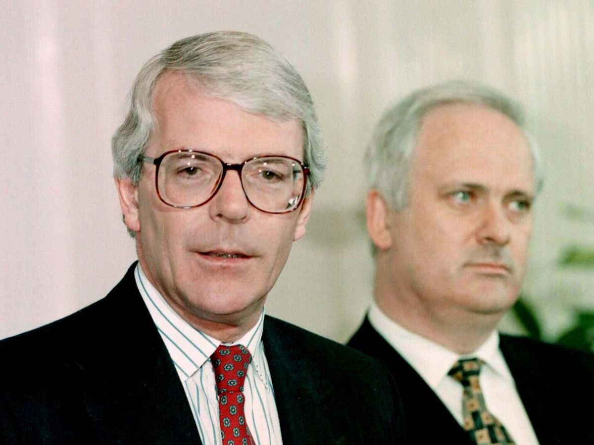 John Major reprimanded John Bruton for &lsquo;stormy&rsquo; speech in 1995