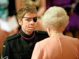 Supporting image for story: Flashback to December 2010: Brave solider Ricky is a true inspiration