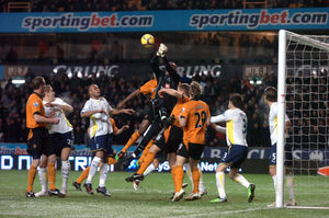 Heurelho Gomes keeps the ball out.