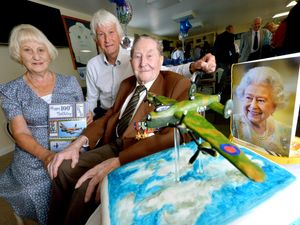 Supporting image for story: Golf, horses and custards tarts are 100-year-old war veteran's secret to long life