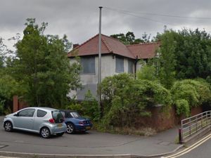 The site on Enville Street in Stourbridge where the existing building will be demolished to make way for new apartments. Picture: Google Free for LDRS use
