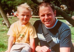 Debbie’s son and husband, Jay and Symon Howlett
