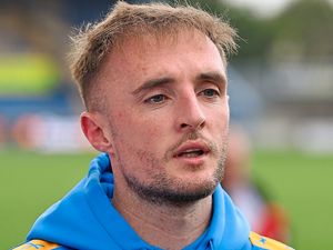 Supporting image for story: Carl Winchester's Gaelic football background makes him ideal Shrewsbury Town back-up