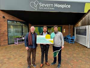 The Shropshire Squash event raised £1,550 which has been donated to Severn Hospice.
