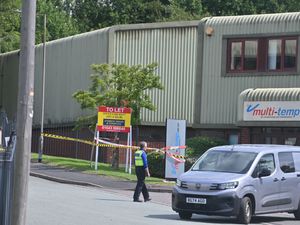 Supporting image for story: Man taken to hospital and several businesses evacuated after fire at Cannock car radiator factory
