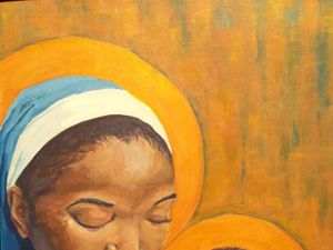 Supporting image for story: Pleck's St John's Church commissions new picture of Mary and Jesus