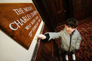 Henry Salin, who shares his birthday with Charles Darwin.