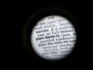 Supporting image for story: Pandemic picked as word of the year