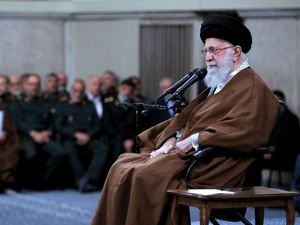 Supporting image for story: Iranian leader stops short of demanding retaliation to Israeli attack