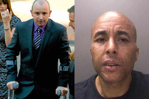 Pc Peter McGinn and Carl Anderson