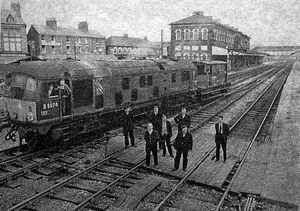 Once about 1,000 people were employed on the railways in Oswestry