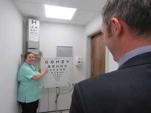 Supporting image for story: Delight as new £1 million eye department opens at Royal Shrewsbury Hospital