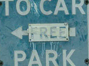 Supporting image for story: Free parking is scrapped