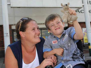 Supporting image for story: Joy as Scott's beloved Boy Kanga teddy found