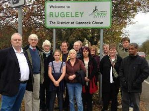 Supporting image for story: Residents furious after sign welcoming people to Rugeley erected - in Brereton