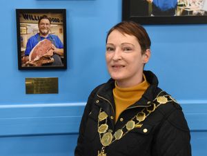 Shrewsbury's mayor, Councillor Becky Wall, unveiled the plaque dedicated to Will this week