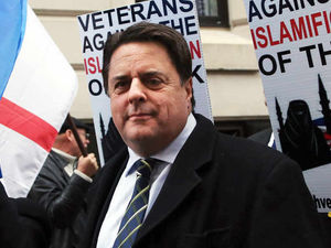 Supporting image for story: Bankrupt BNP leader Nick Griffin to continue as MEP