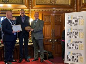 Supporting image for story: Ludlow Men’s Shed volunteer wins national award