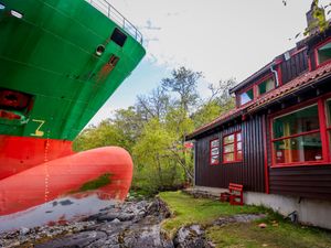 Supporting image for story: Crew member charged over ship that ran aground in Norway