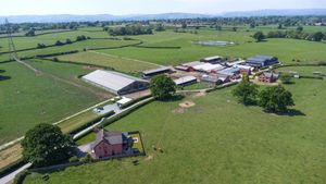 Brooklands Farm in Duddleston near Ellesmere has been listed for sale. Picture: Rightmove/Roger Parry & Partners.