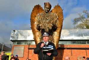 Chief Constable Mark Collins at the unveiling