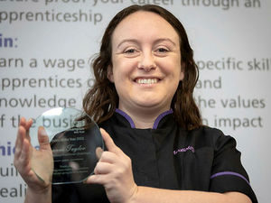 Supporting image for story: Apprentice with a 'passion for hearing services' is honoured with award