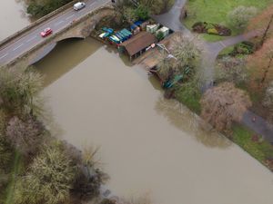 Supporting image for story: Ice warning after heavy rain and melting snow causes flood disruption