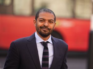 Noel Clarke arrives at the Royal Courts of Justice in London on Wednesday (Jordan Pettitt/PA)