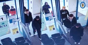 Police have issued pictures of a group following an incident in Kings Heath, Birmingham. Photo: West Midlands Police