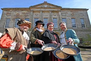 The historic Stafford team were one of four teams to take part in the event