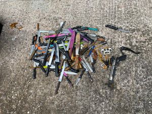 Supporting image for story: Crossbow amongst more than 50 weapons surrendered under initiative at Brierley Hill gym