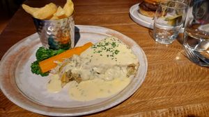 chicken ham and leek pie