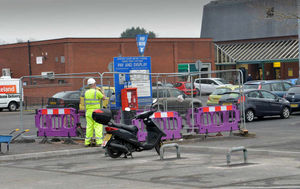 Council work on the Forge Road car park