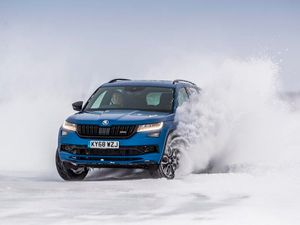 Supporting image for story: Silverstone on ice: driving a different iteration of the UK’s most famous racetrack