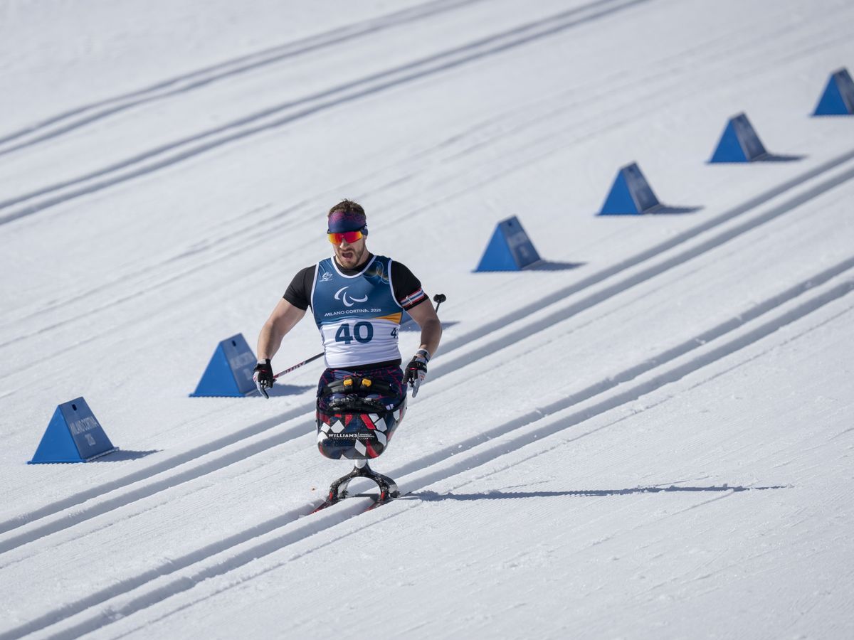 Duke of Sussex hails Paralympic skier&rsquo;s determination as he takes on biathlon