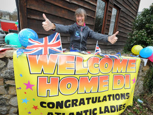 Supporting image for story: Welcome home Di! Atlantic rower and record breaker celebrates safe return