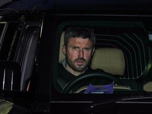 Michael Carrick arrives at Carrington for first full day as Man Utd head coach