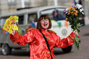 Launch pictures of Pepperland in Victoria Square, Birmingham. Pictures by Joe Bailey, Fivesixphotography