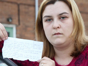 Supporting image for story: 'Rot in Hell' note left to disabled driver