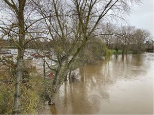 Supporting image for story: Shropshire and Mid Wales Flood warnings as rain and snow melt combine to raise river levels