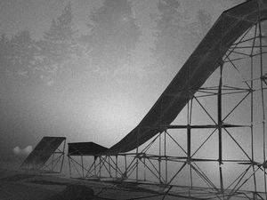 Supporting image for story: Cannock Chase art spectacular: Clay car to be released down 10m ramp