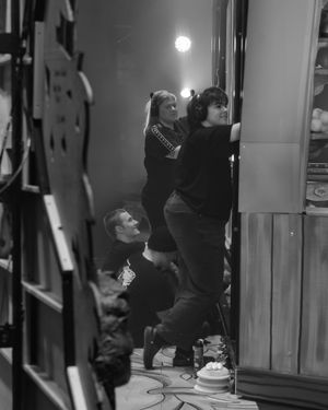 Just as much work goes in backstage as on the stage to keep the show going. Photo: Danny Kaan