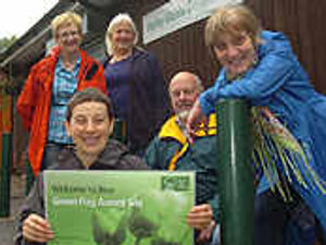 Supporting image for story: Park trustees thrilled with flag award