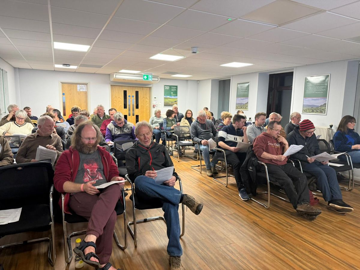Scheme updates draw large crowd to NFU Cymru Brecon & Radnor county meeting