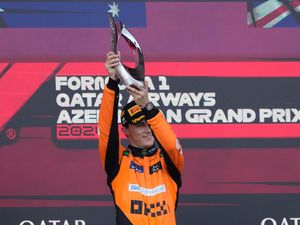 Supporting image for story: Oscar Piastri savours Azerbaijan Grand Prix win after ‘high-risk’ overtake