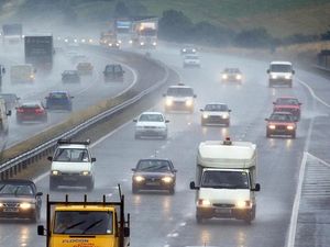 Supporting image for story: Travel disruption on West Midlands roads and trains as storms set to return