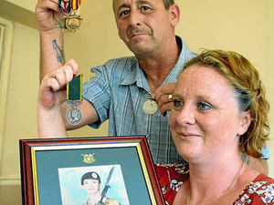 Supporting image for story: Two generations from family served The Mercians