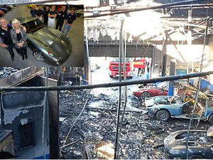 Supporting image for story: Fire-hit car firm up and running again