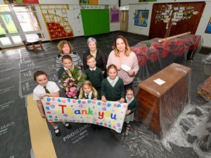 Supporting image for story: School gives thanks after £2,500 raised following flood damage
