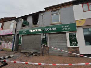 Supporting image for story: 'Severe' flat fire in Brownhills High Street 'started deliberately'